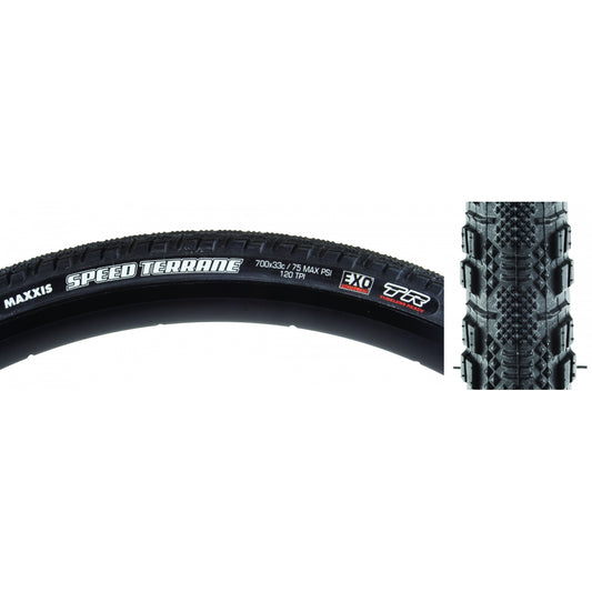 TIRE MAX SPEED TERRANE 700x33 BK FOLD/120 DC/EXO/TR