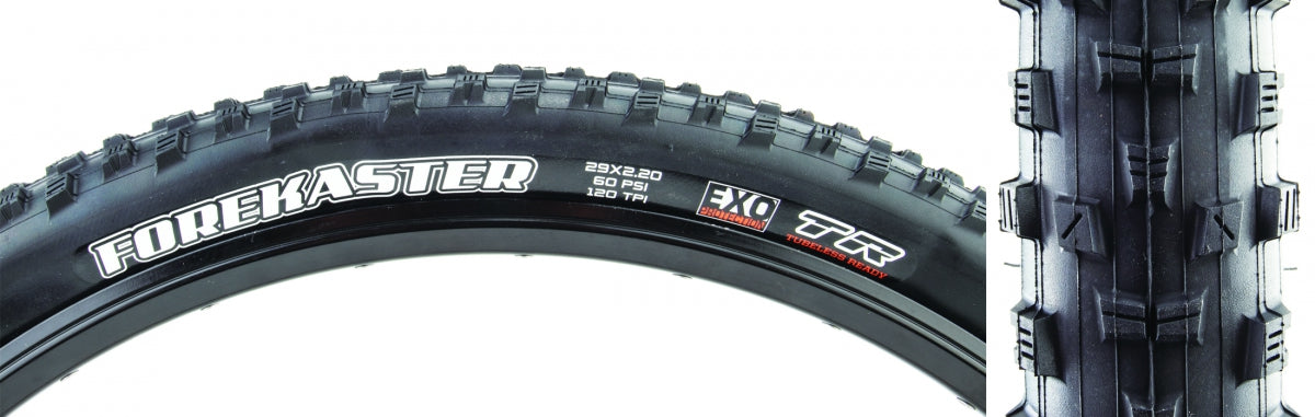 TIRE MAX FOREKASTER 27.5x2.2 BK FOLD/120 DC/EXO/TR