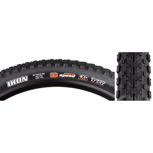 TIRE MAX IKON 27.5x2.35 BK FOLD/120 3C/EXO/TR