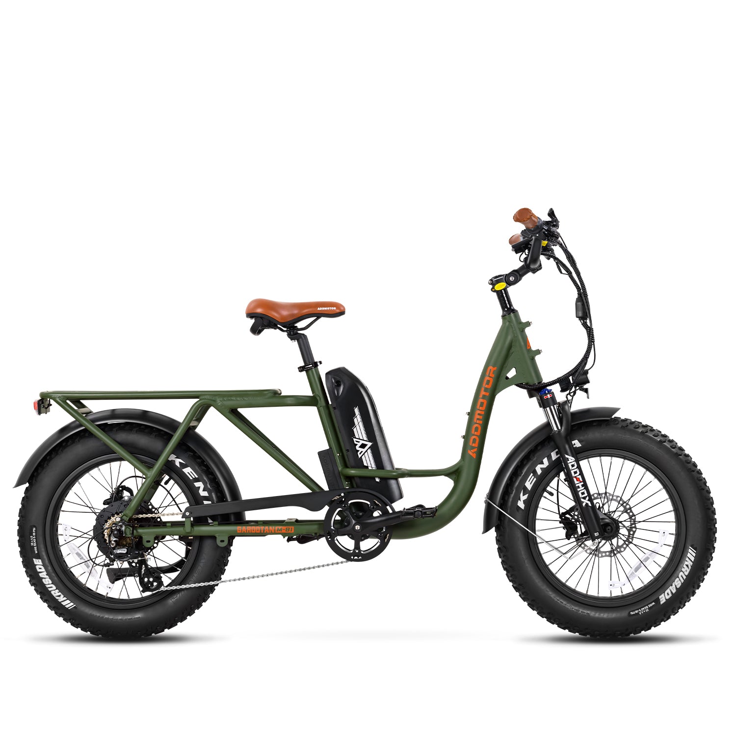 Garootan M-81 - Fat Tire Electric Cargo Bike - Trick Electric Bikes ebike rentals 