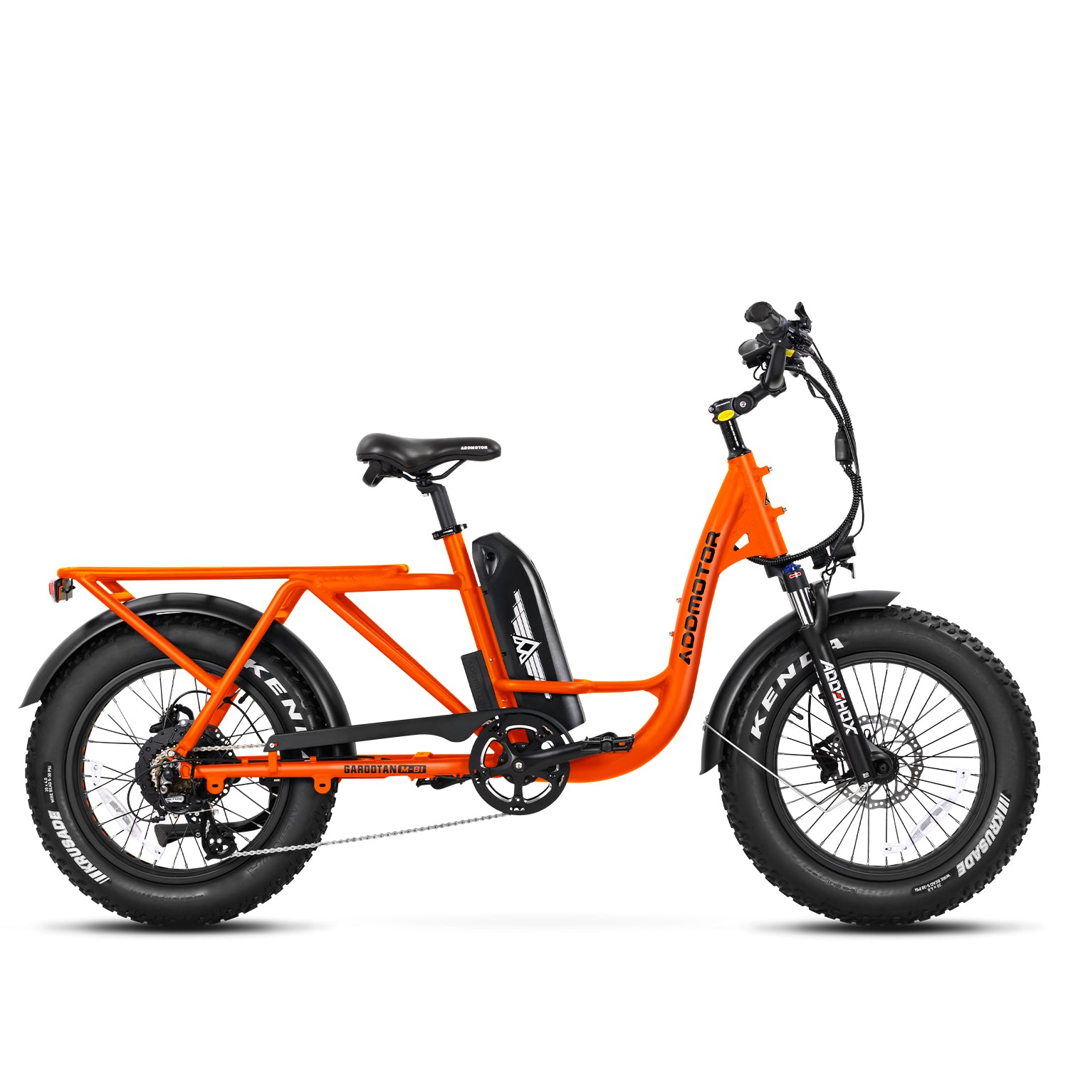 Garootan M-81 - Fat Tire Electric Cargo Bike - Trick Electric Bikes ebike rentals 