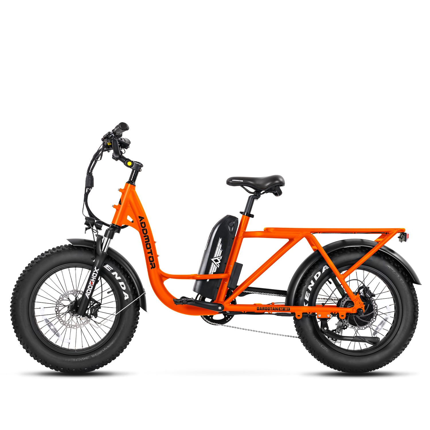 Garootan M-81 - Fat Tire Electric Cargo Bike - Trick Electric Bikes ebike rentals 